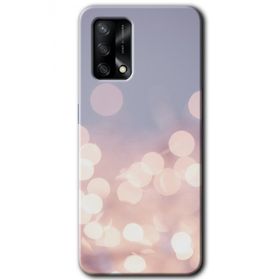 Gramaphone Oppo A54 HD Desen Baskılı Arka Kapak Blur Lights Kılıf
