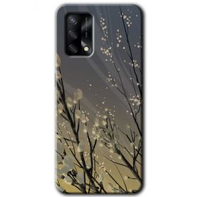 Gramaphone Oppo A54 HD Desen Baskılı Arka Kapak Branches Flowers Kılıf