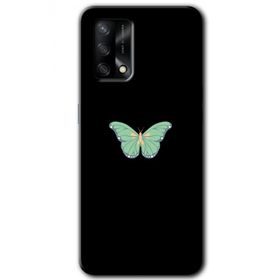 Gramaphone Oppo A54 HD Desen Baskılı Arka Kapak Butterfly Tree Kılıf