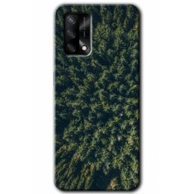 Gramaphone Oppo A54 HD Desen Baskılı Arka Kapak Çam Ağacı Ormanı Kılıf