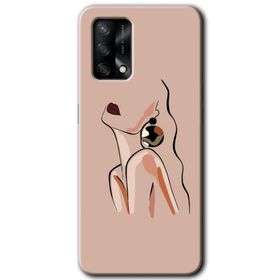 Gramaphone Oppo A54 HD Desen Baskılı Arka Kapak Çizim Silüet Kılıf
