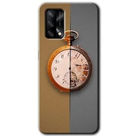 Gramaphone Oppo A54 HD Desen Baskılı Arka Kapak Clocks Artwork Kılıf