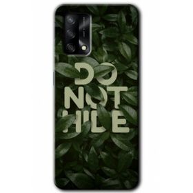 Gramaphone Oppo A54 HD Desen Baskılı Arka Kapak Do Not Hide Kılıf