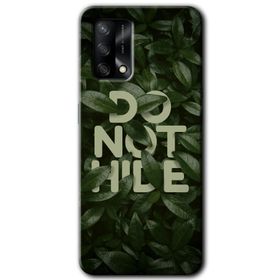 Gramaphone Oppo A54 HD Desen Baskılı Arka Kapak Do Not Hide Kılıf