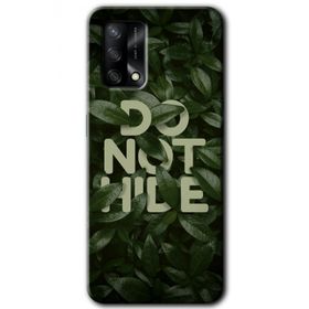 Gramaphone Oppo A54 HD Desen Baskılı Arka Kapak Do Not Hide Kılıf