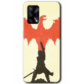 Gramaphone Oppo A54 HD Desen Baskılı Arka Kapak Dragon Hunter 1 Kılıf