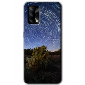 Gramaphone Oppo A54 HD Desen Baskılı Arka Kapak Eclipse Sky Kılıf