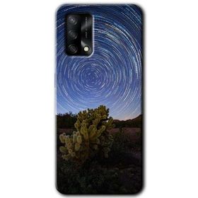 Gramaphone Oppo A54 HD Desen Baskılı Arka Kapak Eclipse Sky Kılıf