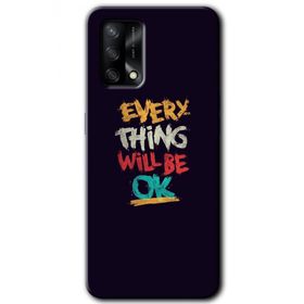 Gramaphone Oppo A54 HD Desen Baskılı Arka Kapak Everything Kılıf