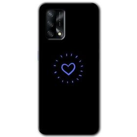 Gramaphone Oppo A54 HD Desen Baskılı Arka Kapak Heart Strokes Kılıf