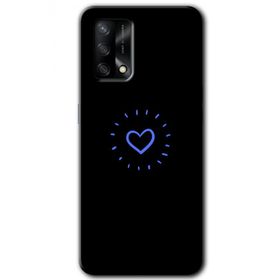 Gramaphone Oppo A54 HD Desen Baskılı Arka Kapak Heart Strokes Kılıf