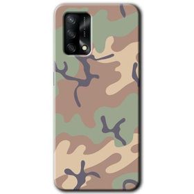 Gramaphone Oppo A54 HD Desen Baskılı Arka Kapak Kamuflaj 29 Kılıf