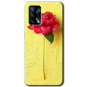Gramaphone Oppo A54 HD Desen Baskılı Arka Kapak Kırmızı Gül Kılıf