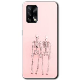 Gramaphone Oppo A54 HD Desen Baskılı Arka Kapak Kırmızı Gül Kılıf