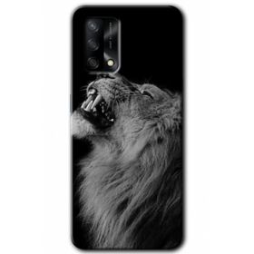 Gramaphone Oppo A54 HD Desen Baskılı Arka Kapak Lion Kılıf