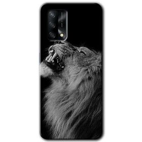 Gramaphone Oppo A54 HD Desen Baskılı Arka Kapak Lion Kılıf