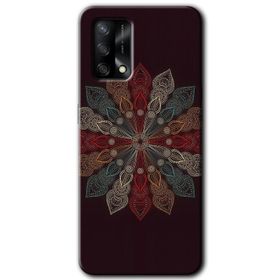 Gramaphone Oppo A54 HD Desen Baskılı Arka Kapak Mandala Patterns Kaleidoscope Kılıf