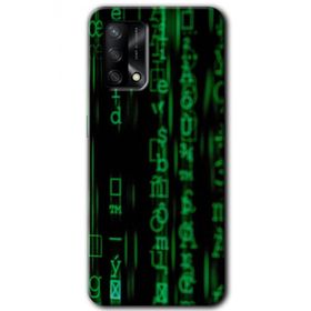 Gramaphone Oppo A54 HD Desen Baskılı Arka Kapak Matrix Kılıf