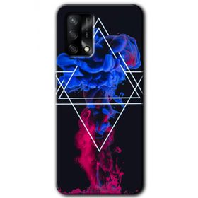 Gramaphone Oppo A54 HD Desen Baskılı Arka Kapak Mekanik Duman 1 Kılıf