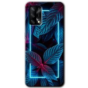 Gramaphone Oppo A54 HD Desen Baskılı Arka Kapak Mekanik Yaprak 4 Kılıf
