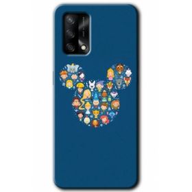 Gramaphone Oppo A54 HD Desen Baskılı Arka Kapak Mickey Kılıf