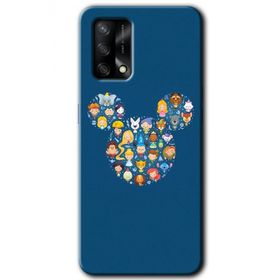 Gramaphone Oppo A54 HD Desen Baskılı Arka Kapak Mickey Kılıf