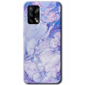 Gramaphone Oppo A54 HD Desen Baskılı Arka Kapak Spots Lilac Kılıf