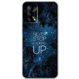 Gramaphone Oppo A54 HD Desen Baskılı Arka Kapak Stars Wallpaper Kılıf