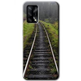 Gramaphone Oppo A54 HD Desen Baskılı Arka Kapak Tren Yolu Kılıf