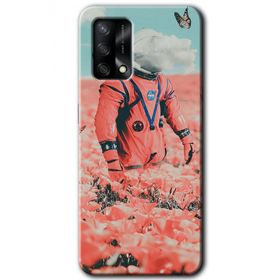 Gramaphone Oppo A54 HD Desen Baskılı Arka Kapak Uzay Bahçesi Kılıf