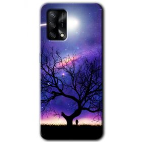 Gramaphone Oppo A54 HD Desen Baskılı Arka Kapak Uzay Silüet Kılıf