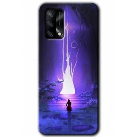 Gramaphone Oppo A54 HD Desen Baskılı Arka Kapak Wanderer Silhouette Kılıf