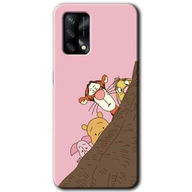 Gramaphone Oppo A54 HD Desen Baskılı Arka Kapak Winnie The Pooh Kılıf