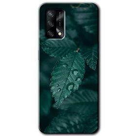 Gramaphone Oppo A54 HD Desen Baskılı Arka Kapak Yağmurlu Yaprak Kılıf