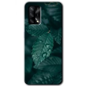 Gramaphone Oppo A54 HD Desen Baskılı Arka Kapak Yağmurlu Yaprak Kılıf