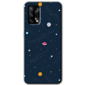 Gramaphone Oppo A54 HD Desen Baskılı Arka Kapak Yarım Mermer Kılıf