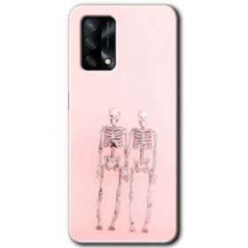 Gramaphone Oppo A54 HD Desen Baskılı Arka Kapak Yaşayan Çift Kılıf
