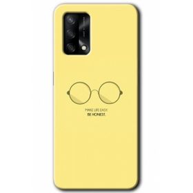 Gramaphone Oppo A54 Hd Desen Be Honest Baskılı Arka Kapak