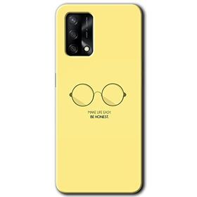 Gramaphone Oppo A54 Hd Desen Be Honest Baskılı Arka Kapak