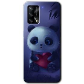 Gramaphone Oppo A54 Hd Desen Bebek Panda Baskılı Arka Kapak