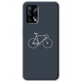 Gramaphone Oppo A54 Hd Desen Bike Baskılı Arka Kapak