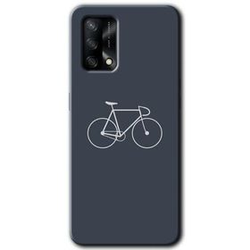 Gramaphone Oppo A54 Hd Desen Bike Baskılı Arka Kapak