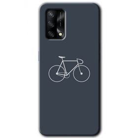 Gramaphone Oppo A54 Hd Desen Bike Baskılı Arka Kapak
