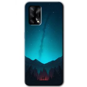 Gramaphone Oppo A54 Hd Desen Night Fores Mount Baskılı Arka Kapak