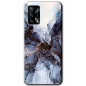 Gramaphone Oppo A54 Hd Desen Otantik Mermer Baskılı Arka Kapak