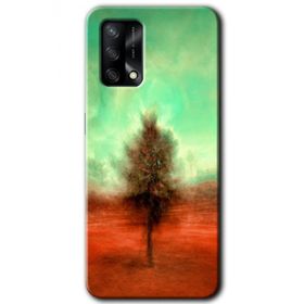 Gramaphone Oppo A54 Hd Desen Outlines Paint Baskılı Arka Kapak