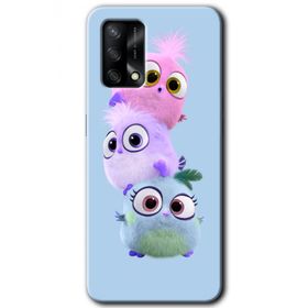 Gramaphone Oppo A54 Hd Desen Puffy Baskılı Arka Kapak