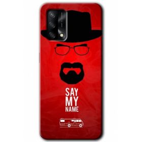 Gramaphone Oppo A54 Hd Desen Say My Name Baskılı Arka Kapak