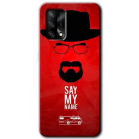 Gramaphone Oppo A54 Hd Desen Say My Name Baskılı Arka Kapak