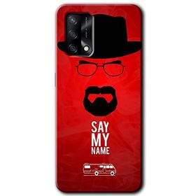 Gramaphone Oppo A54 Hd Desen Say My Name Baskılı Arka Kapak